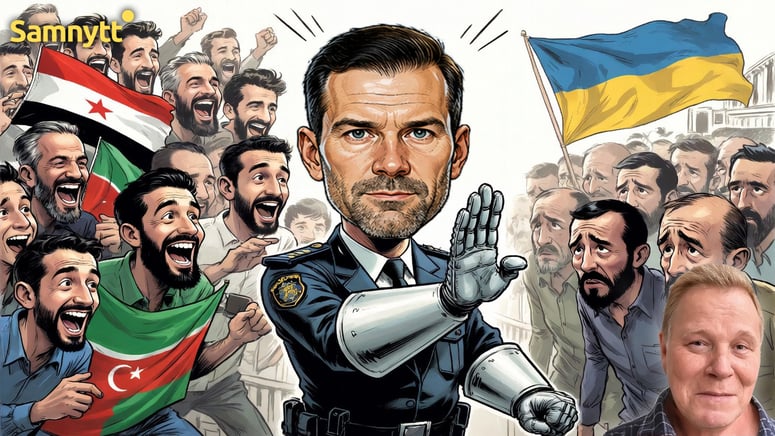 Artikelbild för artikeln: Dagerlind: Syriska och eritreanska flyktingar – men ukrainska desertörer