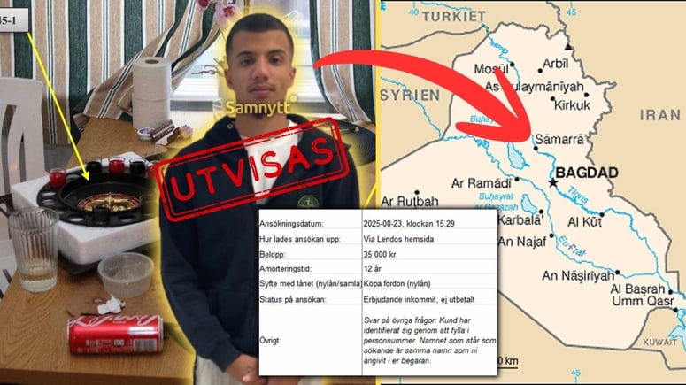 Artikelbild för artikeln: Albu-Alikhan skickas hem! Irakiern tvingade svenskar ta lån under tortyr