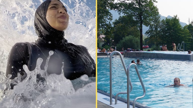 Artikelbild för artikeln: Domstol: Hotellets burkiniförbud i poolen var olagligt