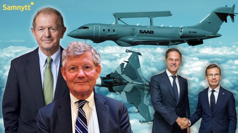 Artikelbild för artikeln: Wallenberg satt med i hemliga möten inför Nato-medlemskapet – nu gräver familjen guld på upprustningen