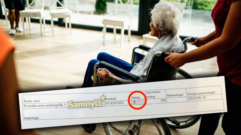 Artikelbild för artikeln: Somalier förfalskade betyg i svenska - för att få jobb inom vården