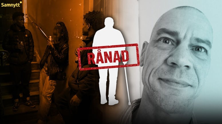 Artikelbild för artikeln: Pensionär rånades i trapphuset av afrikaner – granne larmade polis: ”Han vågade inte gå hem”