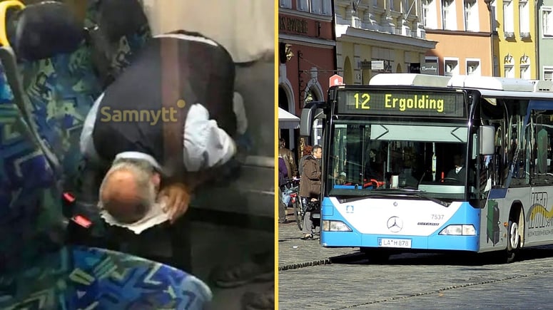 Artikelbild för artikeln: Muslimsk bussförare stannade för att be – resenärerna fick vänta
