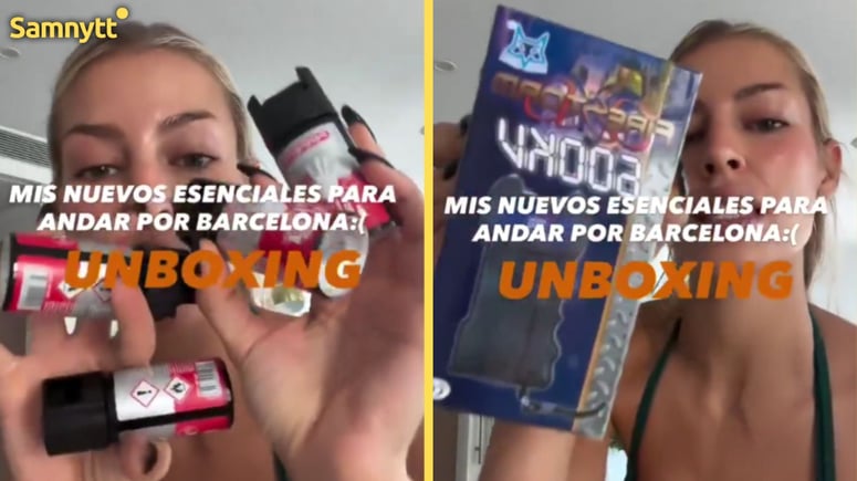 Artikelbild för artikeln: Spansk toppmodell tvingas bära pepparspray efter växande otrygghet