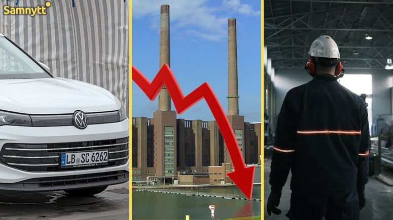 Artikelbild för artikeln: 20 000 svenska jobb hotas när tyska industrikrisen växer