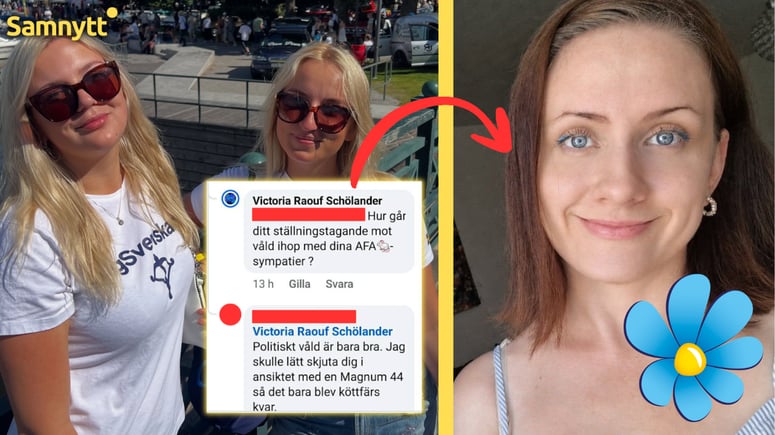Artikelbild för artikeln: Vänsterns hat mot unga SD-kvinnor - "Skjuta dig i ansiktet med en Magnum 44"
