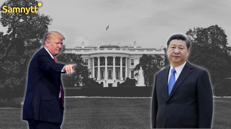 Artikelbild för artikeln: Trump: Kina låg bakom massiv valpåverkan