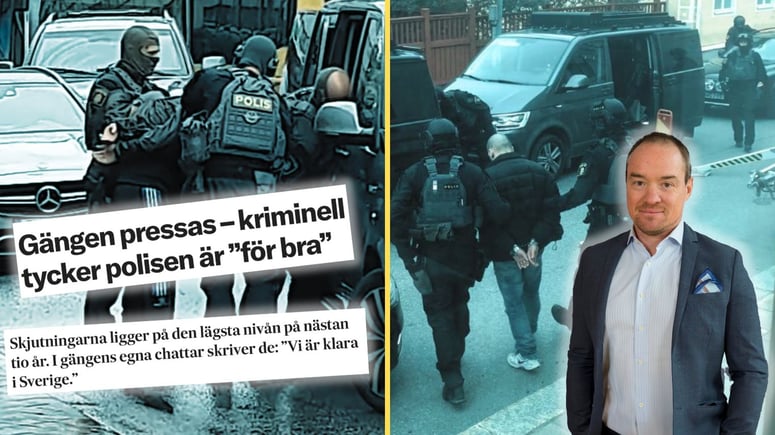 Artikelbild för artikeln: Ekeroth: "Tidöpolitiken pressar tillbaka gängen – nu får Sverige inte byta kurs"