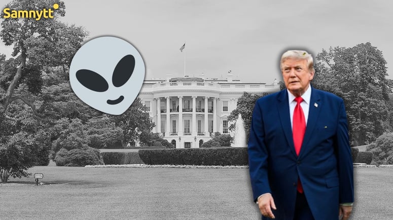 Artikelbild för artikeln: Trump öppnar för fler UFO-avslöjanden – tidigare anställda får tala fritt