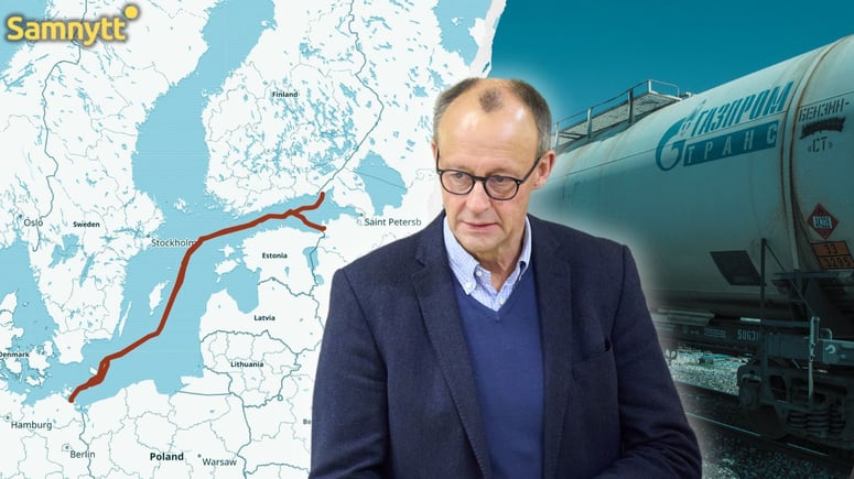 Artikelbild för artikeln: Merz öppnar upp: Tyskland har en kris för att rysk gas försvann