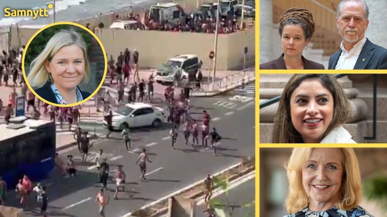 Artikelbild för artikeln: Svenska folket: Migrantströmmen till Sverige ökar vid rödgrön valvinst