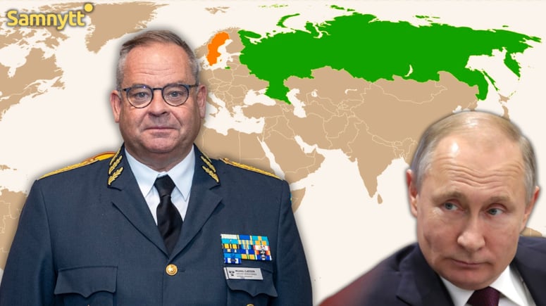 Artikelbild för artikeln: ÖB: Svenskarna måste vara mentalt förberedda på en rysk attack