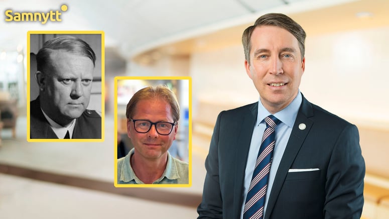 Artikelbild för artikeln: Jomshof om kritiken efter ”quisling”-utspelet: ”Jag kommer inte att vara tyst”