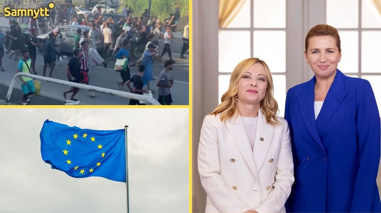 Artikelbild för artikeln: Meloni och Frederiksen i gemensamt utspel: ”Försvaret av våra värderingar”