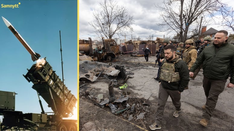Artikelbild för artikeln: EU-länderna börjar få slut på luftvärn - till Ukraina