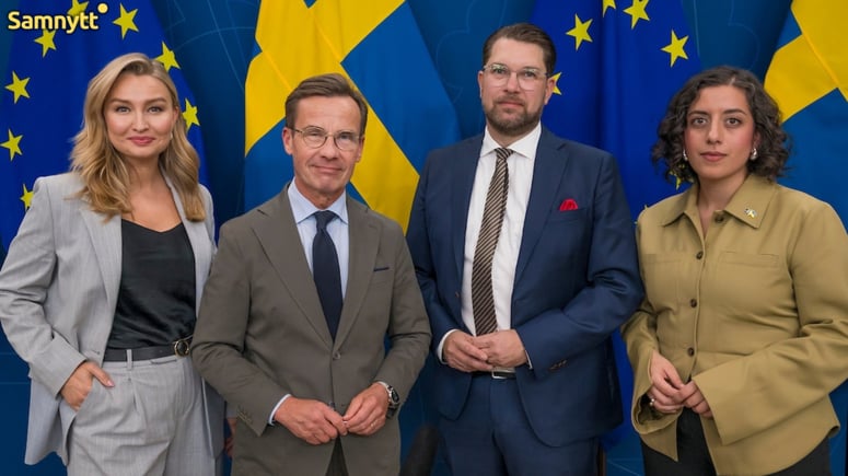 Artikelbild för artikeln: Mätningen: Tidöpartierna knappar in – rödgröna försprånget halverat