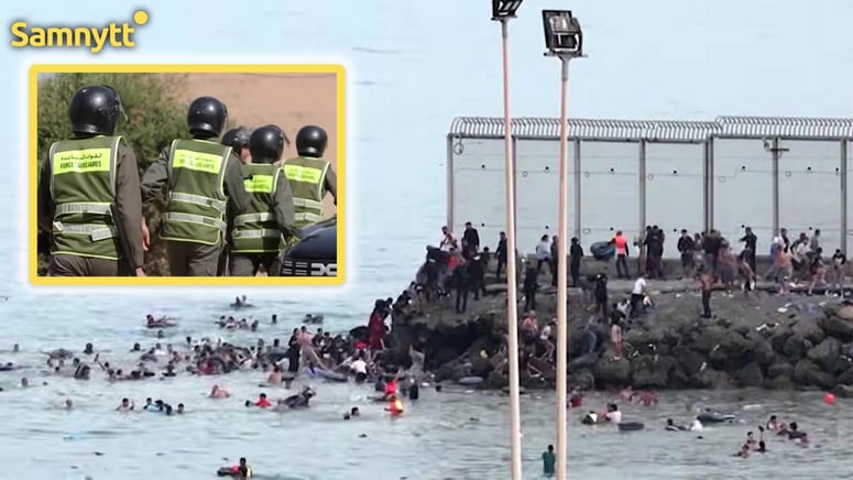 Artikelbild för artikeln: Marockanskt tillslag stoppade ny våg av illegala till Ceuta