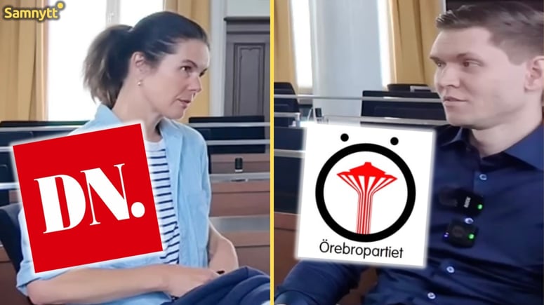 Artikelbild för artikeln: Allard till DN-journalisten: "Spelar du dum nu eller är du dum?"