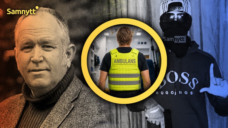 Artikelbild för artikeln: Ambulansfacket larmar om klaner och ”lågskaligt krig” – vill ha beväpnade vakter