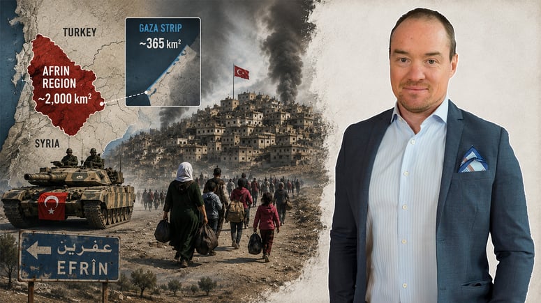 Artikelbild för artikeln: Ekeroth: "När Turkiet ockuperade Afrin blev det märkligt tyst"