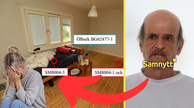 Artikelbild för artikeln: HEJ DÅ, Abduljawad! 63-årig syrier våldtog 23-årig svensk tjej - nu ska han hem