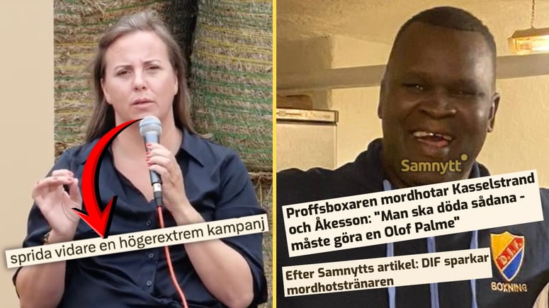 Artikelbild för artikeln: Vänsterliberal journalist rasar mot DIF efter sparkad mordhotstränare: "Sprider högerextrem kampanj i valspurten"