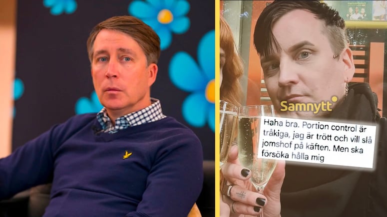 Artikelbild för artikeln: ETC-serietecknare åtalas för spottloska i Jomshofs ansikte: "Vill slå Jomshof på käften"