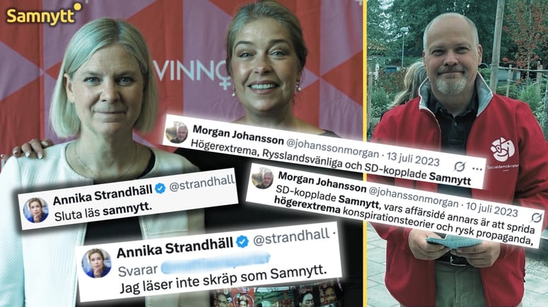 Artikelbild för artikeln: De vill inte att du ska läsa Samnytt