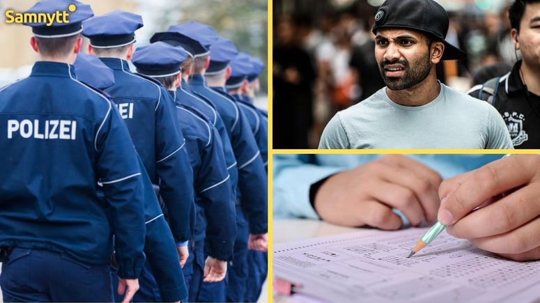 Artikelbild för artikeln: Tysk polis: Svårt att rekrytera - många klarar inte språktest