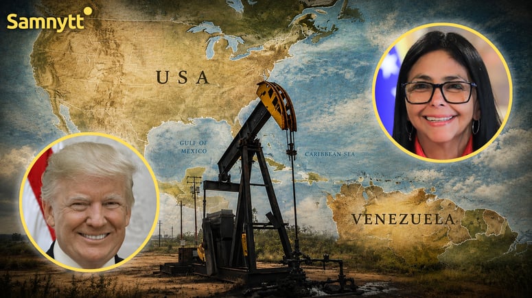 Artikelbild för artikeln: Efter USA gripande av Maduro – Trump tar kontroll över 65 miljarder fat venezuelansk olja