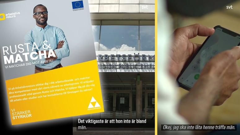 Artikelbild för artikeln: Arabiska jobbcoacher hjälper män hålla fruar borta från arbetslivet