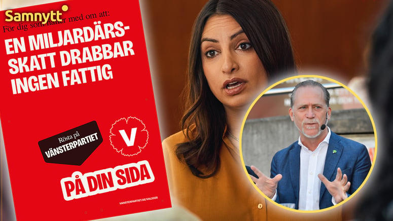 Artikelbild för artikeln: Investerare varnar: Vänsterns miljardärsskatt skulle slå hårt mot Sverige
