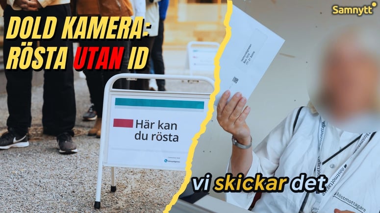 Artikelbild för artikeln: Samnytt testar: Så enkelt är det att rösta utan ID