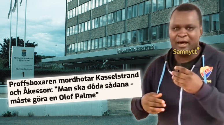 Artikelbild för artikeln: Mordhotande DIF-tränarens snyft-utspel: "De ska låsa in mig - ren rasism - Samnytt gör karaktärsmord"