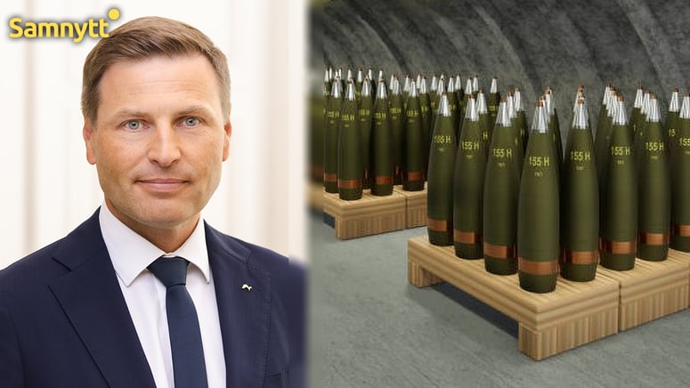 Artikelbild för artikeln: 800 miljoner gick till värdelösa Ukrainagranater – Estlands försvarsminister avgår efter skandal