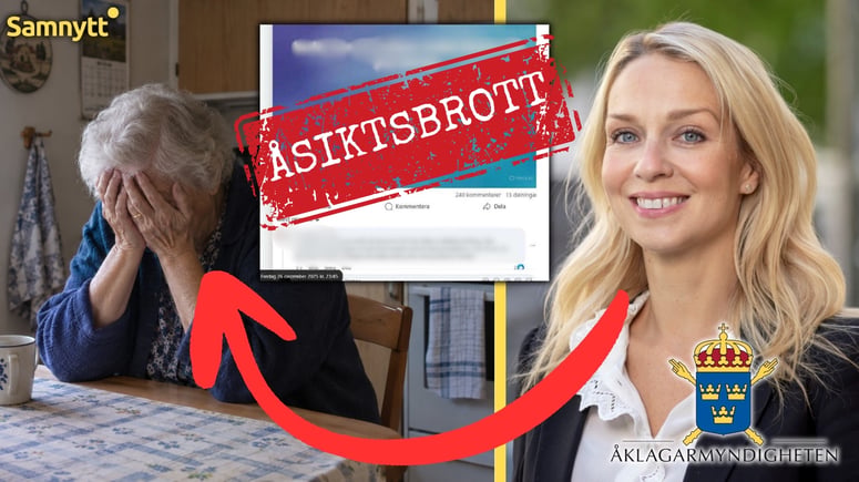 Artikelbild för artikeln: 81-åring orolig för islam och Sveriges utveckling - åtalas för åsiktsbrott
