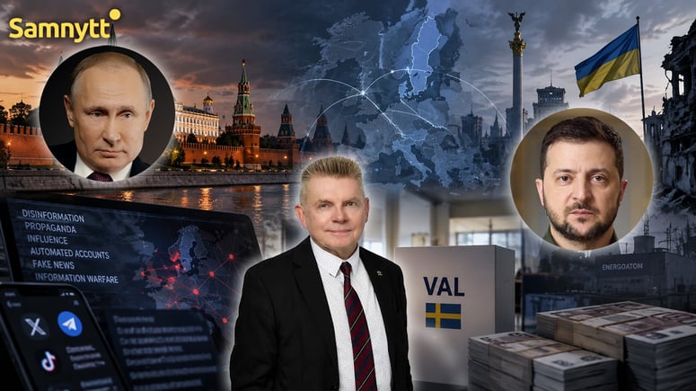 Artikelbild för artikeln: Svensk myndighet: Bilden av rysk påverkan mot Sverige är överdriven