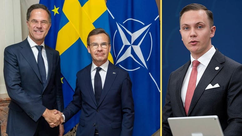 Artikelbild för artikeln: SD-toppen avslöjar: M, KD och L krävde Nato-medlemskapet