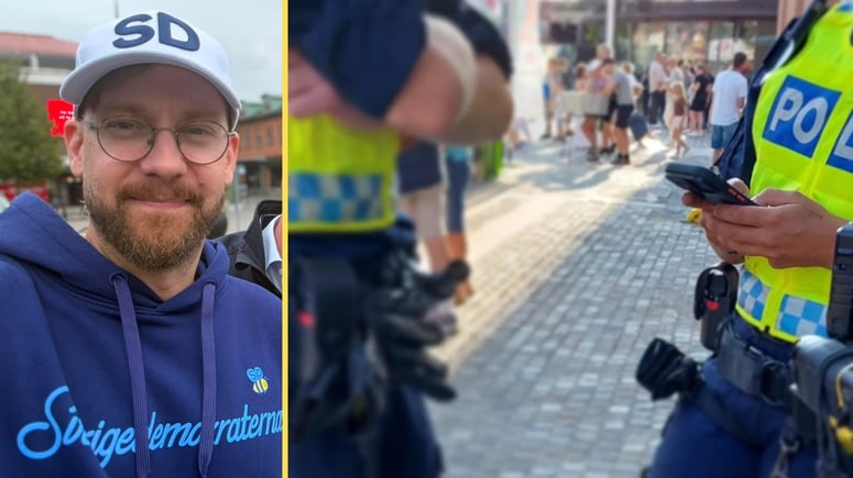Artikelbild för artikeln: SD-politiker mordhotad vid valkampanj: "Skulle knivmörda mig"