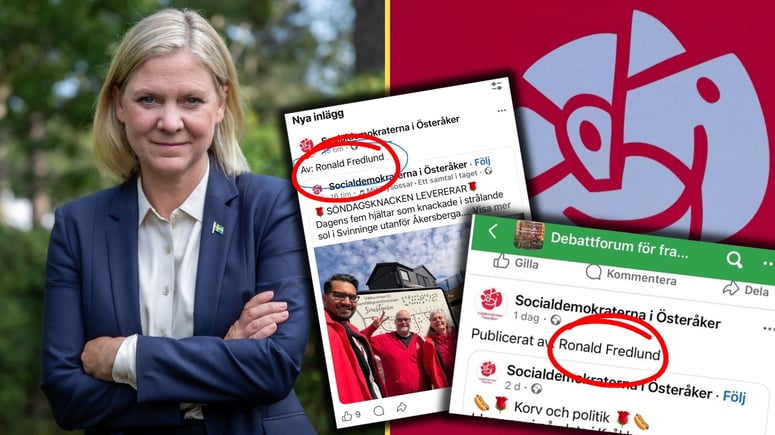 Artikelbild för artikeln: S-trollet "Ronald Fredlund" sköter propagandan på sociala medier