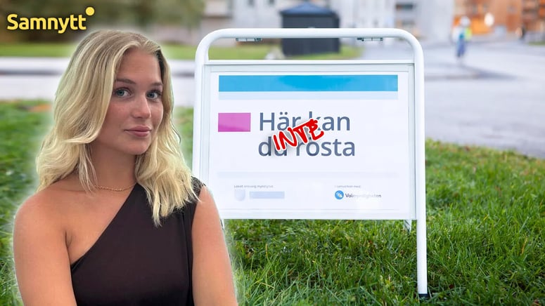 Artikelbild för artikeln: Vallokal prickade av fel person – Maja, 25, nekades att rösta