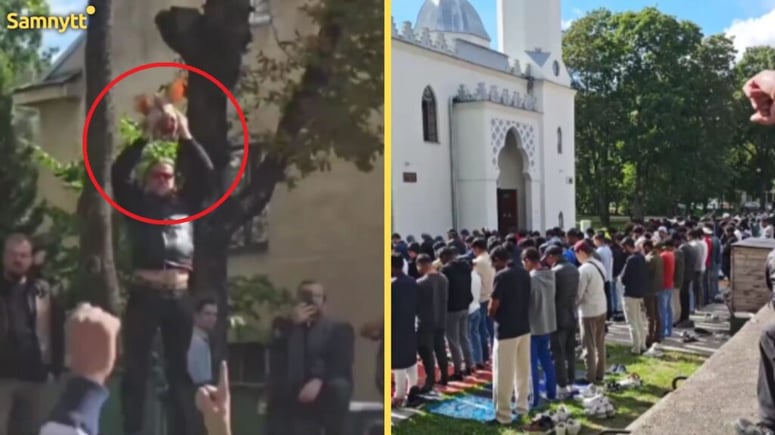 Artikelbild för artikeln: Grishuvud vid moské när migrationsfrågan skakar om Litauen