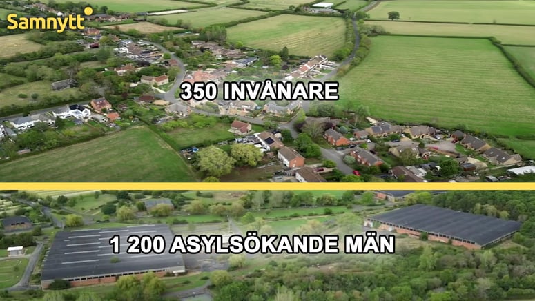 Artikelbild för artikeln: Engelsk by röstade för att lämna Storbritannien – protest mot stort asylboende
