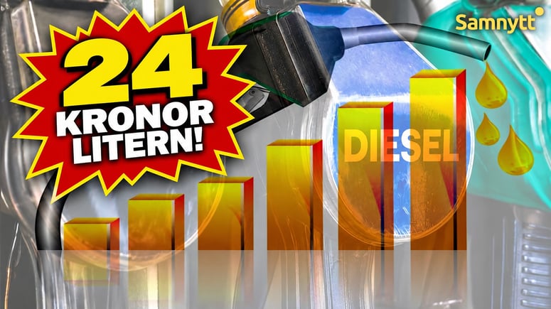Artikelbild för artikeln: Dieseln närmar sig 24 kronor – Trump pekar ut Ukrainas attacker