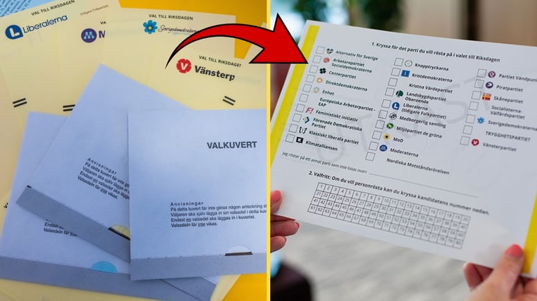 Artikelbild för artikeln: Myndigheten: Valsedlarna kan skrotas
