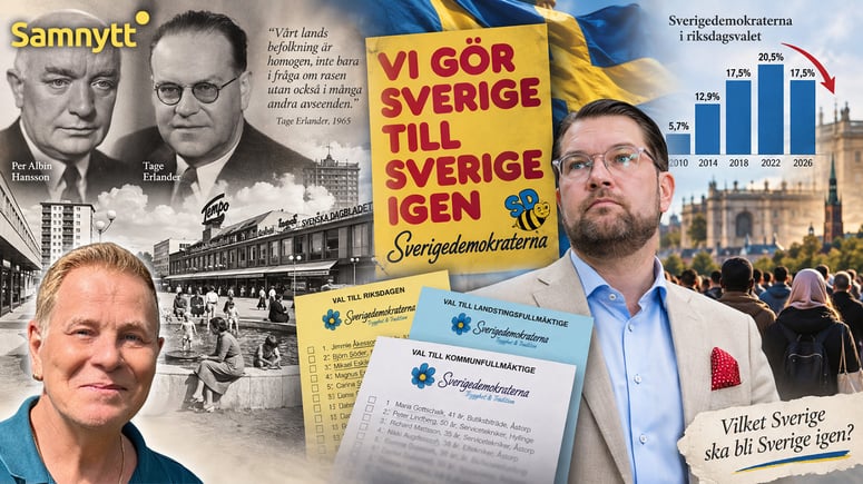 Artikelbild för artikeln: Dagerlind: Jag vet vad det innebär att göra Sverige till Sverige igen – men gör SD?