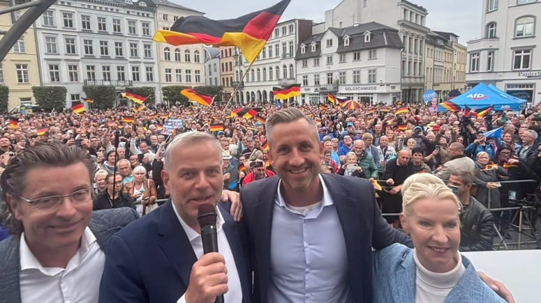 Artikelbild för artikeln: AfD-succén: Största parti i ytterligare en delstat