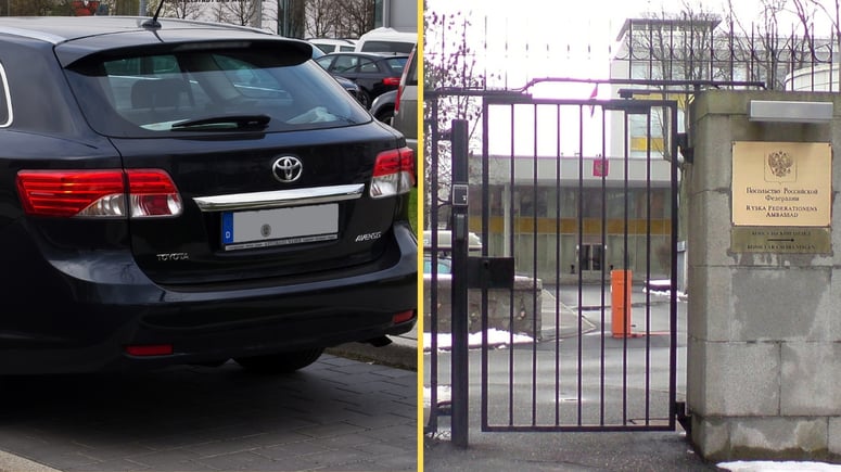 Artikelbild för artikeln: Bilhandlare åtalas: Köpte bilar från ryska ambassaden