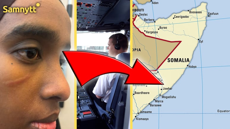 Artikelbild för artikeln: Utvisning till Somalia avbröts efter tumult på flygplan