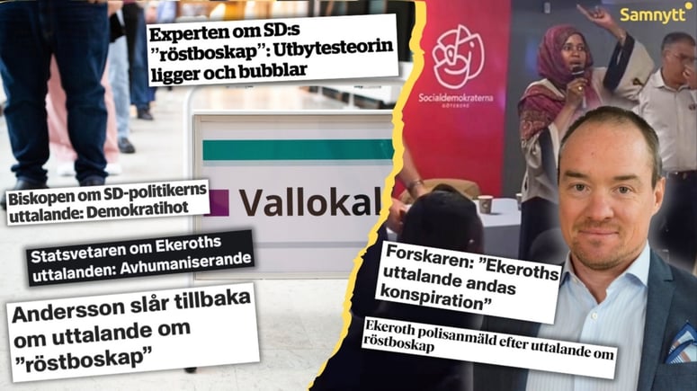 Artikelbild för artikeln: Ekeroth: ”Etablissemanget är lika ängsligt som 2010”